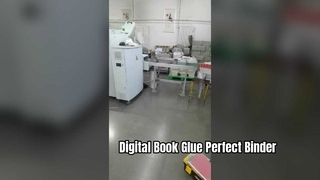 5Clamps Digital Book Glue Binding Machine