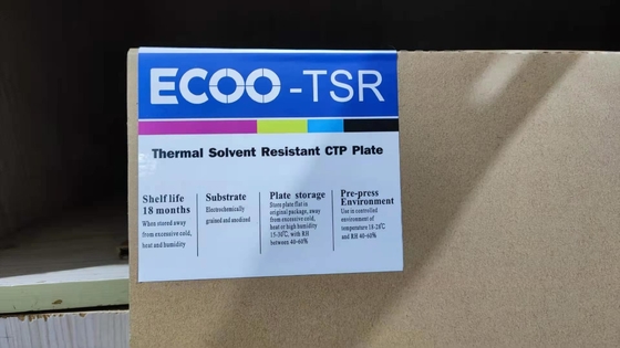 Pozitif Termal CTP Plaka Yüksek Hassasiyetli Çift Katmanlı UV Mürekkep Özelliği