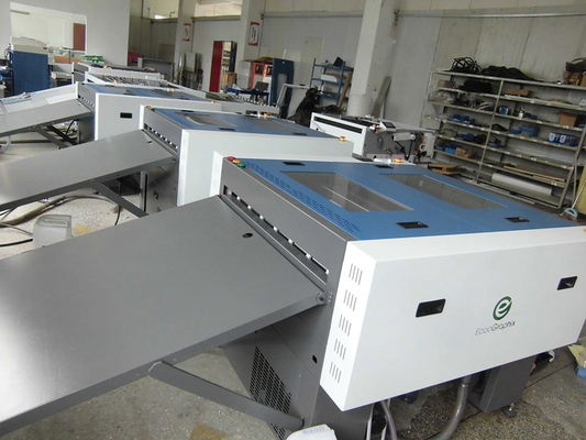 EcooGraphix Otomasyon Sıcaklık Kontrolü CTP Plate Processor 280mm Genişliği