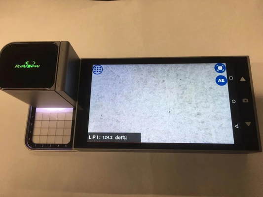 CTP Plaka ve Baskı Malzemesi Üzerinde CTP Baskı Öncesi Baskı Yoğunluk Ölçer DOT
