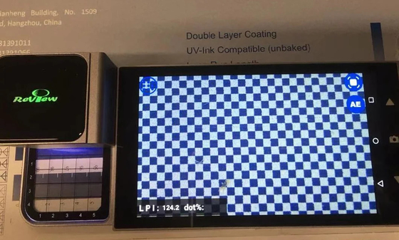 ECOO 720P HD CTP plaka talarını kontrol etmek için EcooGraphix Densimetre