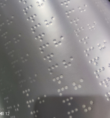 Braille için 330mm Dijital Etiket Washi Bant Vernikleme Rulo Web Yazıcısı