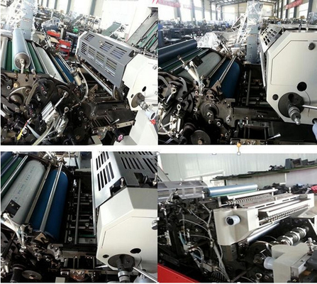 UV ile Otomatik Yüksek Hızlı Dört Renkli Sayfa Beslemeli Baskı Makinesi 13000s / H