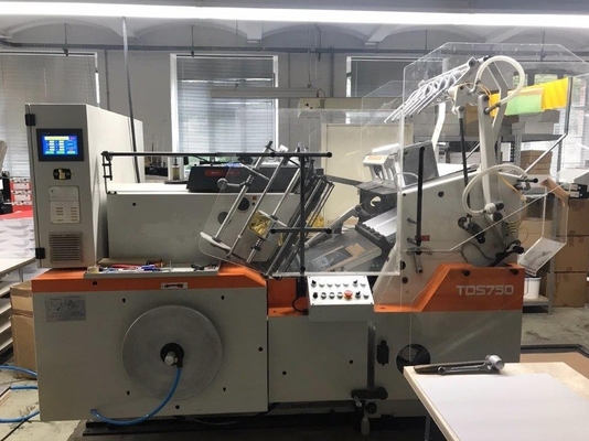 Döner Otomatik Folyo Damgalama Kalıp Kesme Makinesi 750 X 560mm