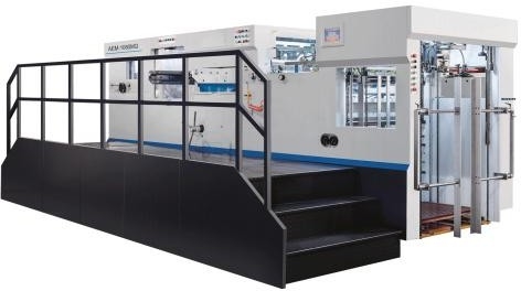Atık Sıyırma ile Ecoograhpix Otomatik Düz Yataklı Kalıp Kesme Makinesi