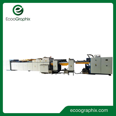 Genel UV Vernik Kaplama Makinesi 1200mm Formatlı Kağıt Sırlama Makinesi