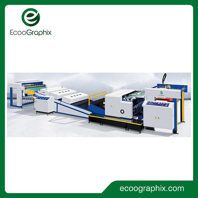 ECOO HIS-1450 Büyük çaplı baskı silinderi UV Laklama Makinesi ECOO HIS-1450