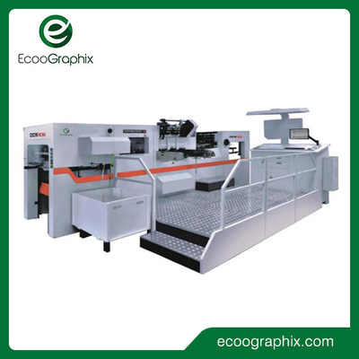 Ecoographix Otomatik Geniş Format Folyo Damgalama ve Kalıp Kesme Makinesi
