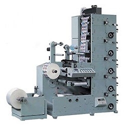Flekso UV Etiket Baskı Makinesi Otomatik 60m / Min 6 Renk