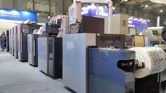 Ecoographix Çok Fonksiyonlu Ofset Döner Etiket Baskı Makinesi 180m/Dk
