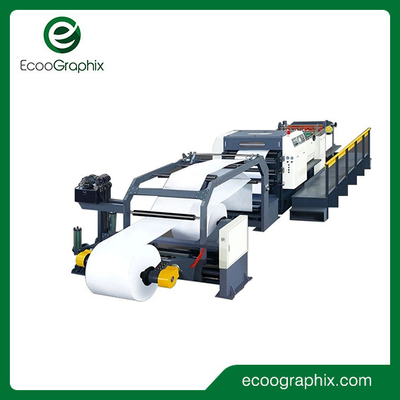 Yüksek Hızlı Kağıt Tabaka Kesim Makinası GM-1400 Ecoographix