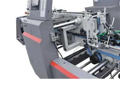 Ambalaj için Ecoographix Yüksek Hızlı Otomatik Karton Klasör Yapıştırma Makinesi