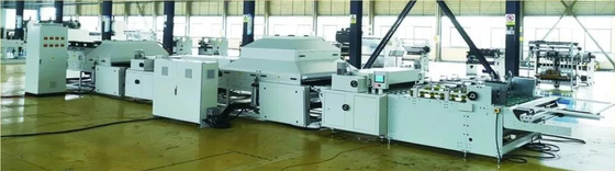 Karton için Otomatik UV Vernik Parlatma Cam Makinesi