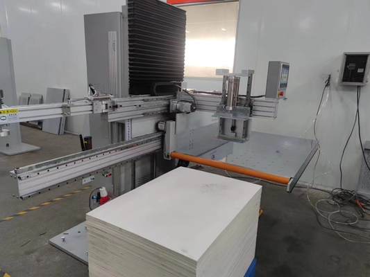 Alüminyum Alaşımlı Platformlu PLC Kontrollü Çift Raylı Kağıt Yükleme Makinesi