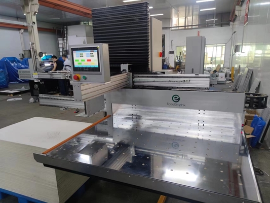 Alüminyum Alaşımlı Platformlu PLC Kontrollü Çift Raylı Kağıt Yükleme Makinesi