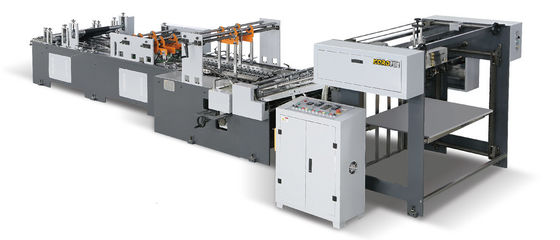 Yarım Otomatik Alışveriş Yapısı Kağıt Çanta Formasyon Makinesi 6.5KW