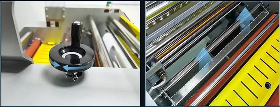 Ofis Kullanımı İçin EcooGraphix 720mm Genişlik Küçük Format Kesicili Laminasyon Makinesi