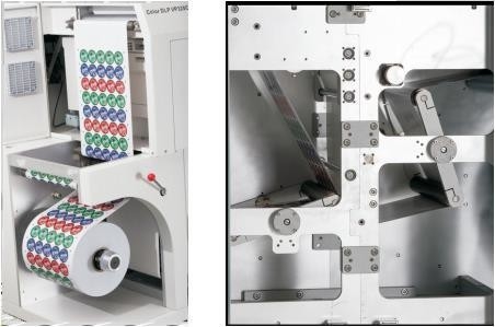 Etiket Baskı Makinesi 320mm Medya Genişliğini Otomatik Hesapla