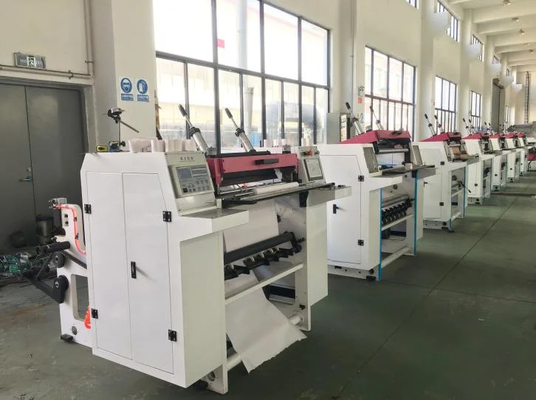 Termal Kağıt İçin Otomatik Dilme Sarma Makinesi Ecoographix 110m / Min