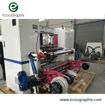 Termal Kağıt İçin Otomatik Dilme Sarma Makinesi Ecoographix 110m / Min
