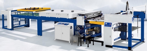 Genel Su Bazlı UV Vernik Kaplama Makinesi Kağıt Parlatma 1200mm