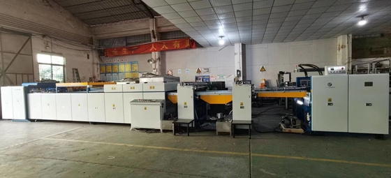 Genel Su Bazlı UV Vernik Kaplama Makinesi Kağıt Parlatma 1200mm