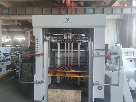 Çöp çıkarma ile Tam otomatik düz yataklı ölçekli kesme makinesi