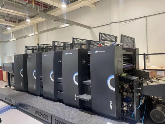 740 mm çok renkli sayfa besleyen ofset baskı makinesi