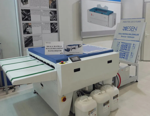 Enerji tasarrufu yapan ofset baskı plaka geliştirme makinesi CTP plaka işlemcisi