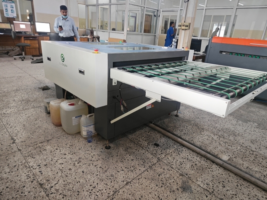 Büyük formatlı CTP plaka işlemcileri Offset baskı için geliştirme makinesi