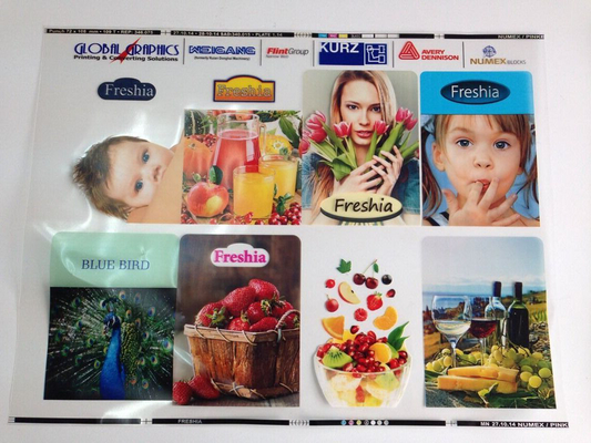 Küçük Formatlı Otomatik Fleksografik UV Mürekkep Etiket Baskı Makinesi