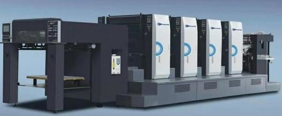 ECOO JY 644 CC-LINK Teknolojik Otobüs Modülü Dört Renkli Offset Baskı Makinesi