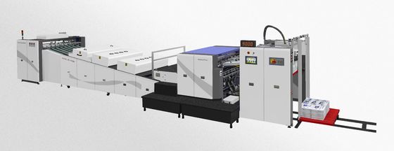 Yüksek Hızlı 9500 Yaprak/Saat UV Kaplama Makinesi 720x1050mm Max Kaplama Boyutu Su Temelli ve UV Laç için