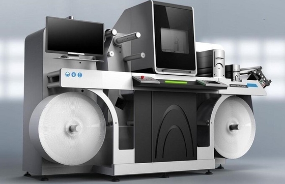 Dijital Etiket Baskı Makine 3D Çakma ve ta Laklama