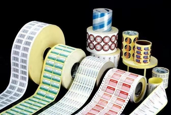 Yüksek yüklü Giriş Seviye Dört Renkli Ruloya Rulo Etiket Mürekkep Atış Dijital Yazıcı