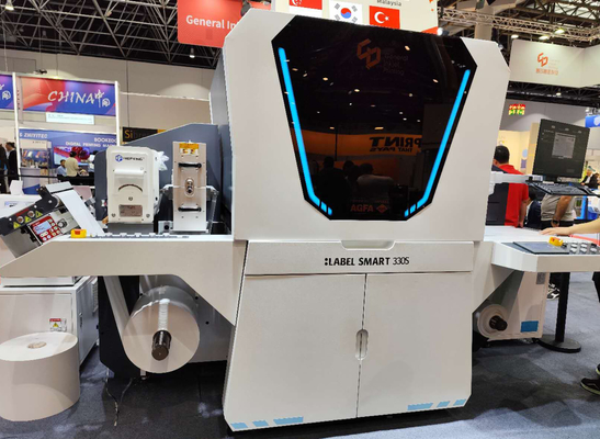 Etiket Akıllı UV Mürekkep Atışlı Cmyk Tam Renkli Dijital Etiket Baskı Makinesi