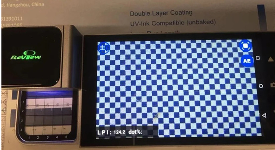 ECOO 720P HD CTP plaka noktalarını kontrol etmek için EcooGraphix Densimetre