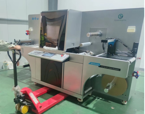 Ofset plastikler için dijital etiket geliştirme makinesi