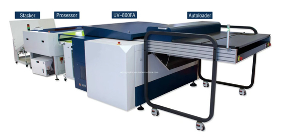 1160mm*940mm Multi Cassette CTP Plate Machine For Plate Feeding Otomatik Yükleyici