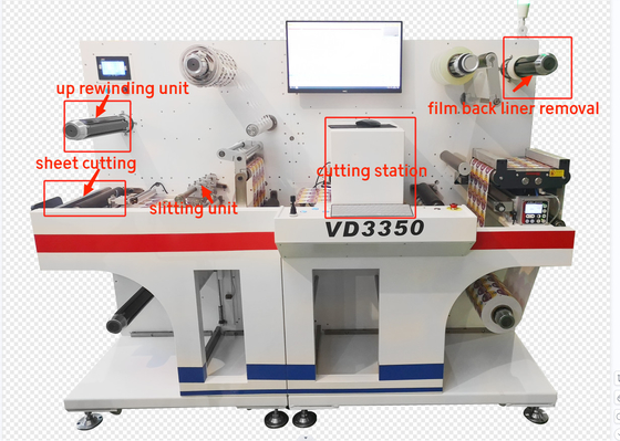 VD3350 Dijital Etiket Kesme ve Laminasyonla Ölçme Kesicisi