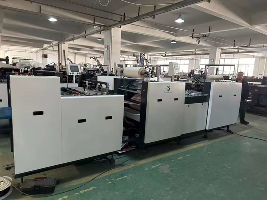 Anti Statik PET PVC Termal Film Flüt Laminasyon Makinesi