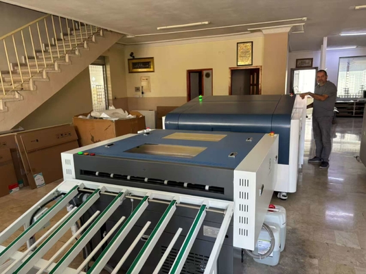 Süper Hızlı Otomatik Plaka Yapma Makinesi Termal CTP