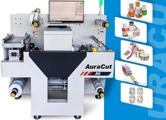 Aura Cut A6 Dijital Etiket Kesici 330mm Genişlik 11m/dak Hız