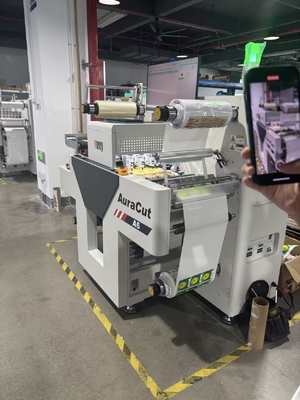 Aura Cut A6 Dijital Etiket Kesici 330mm Genişlik 11m/dak Hız