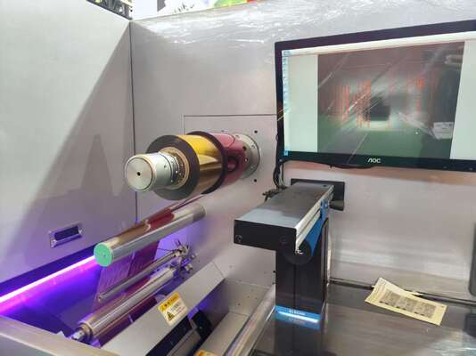 Dijital Etiket Baskı Sonrası Süsleme Makinesi EcooSpark