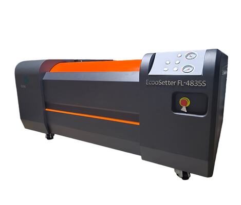 3.5m2/h Çıkış Hızı 5080dpi Çözünürlük 256CH Lazer Kanalları Yüksek Hızlı Flexo CTP Plate Yapımı için Flexo Baskı CTP Plate Görüntüleme Makinesi