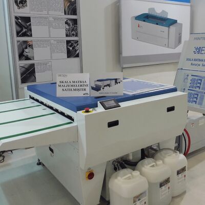 Ofset Baskı için CTP Plaka Geliştirme Makinesi Kodak Agfa Cron Amsky Maksimum Genişlik 1500 mm