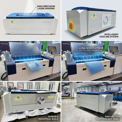 Ofset Baskı CTP Plaka Makinesi 2400dpi 28 PPH Ticari Kitap Baskısı için Termal Kalıp Ayarlayıcı