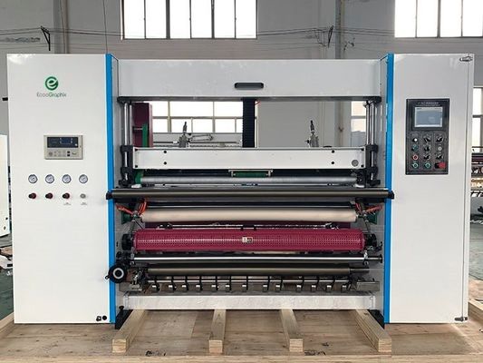 PLC Kontrollü Termal Kağıt Dilme ve Sarma Makinesi