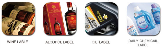 60m/Dk Fleksografik UV Yapışkanlı Etiket Logo Yazıcısı